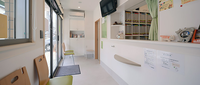 ナカ動物病院　待合室